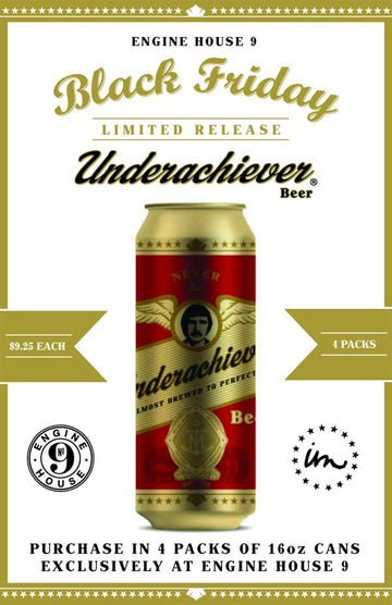 Limited Underachiever Beer Release