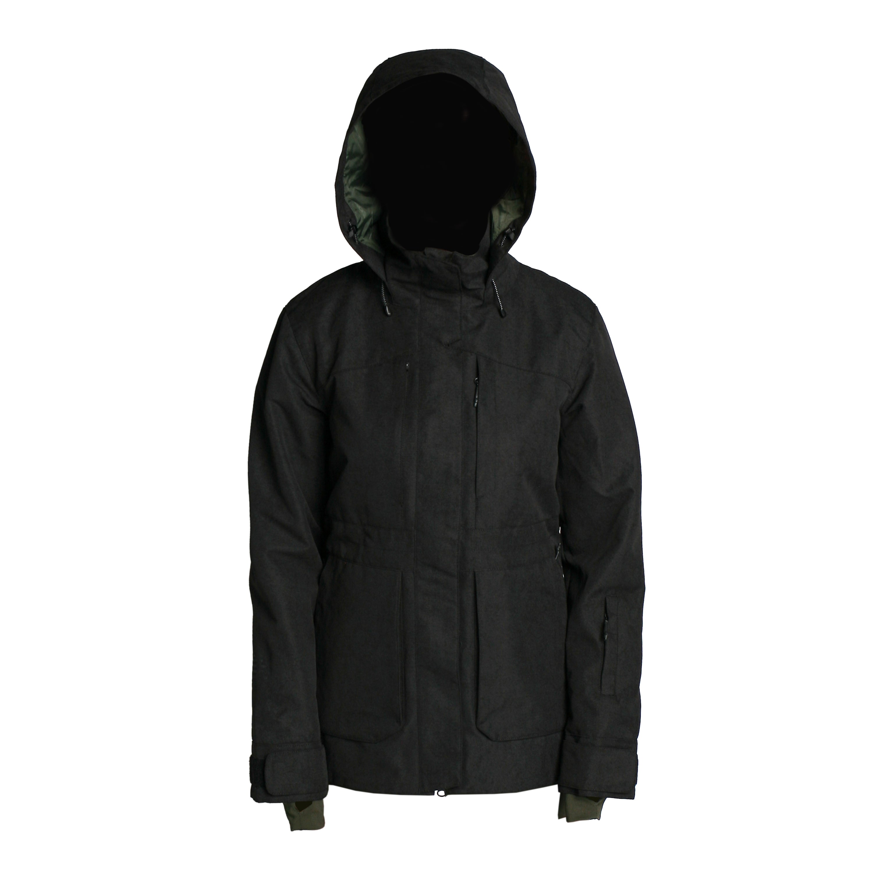 Lillian Jacket Insulated Black Washout – Imperial Motion