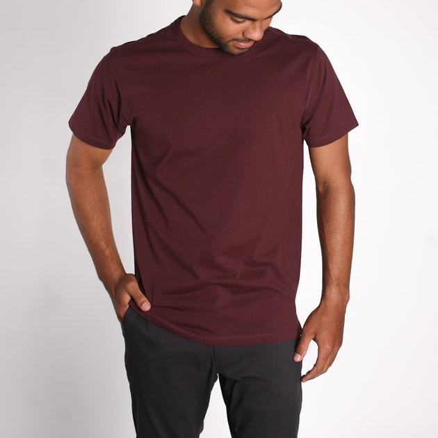 Density Premium T-Shirt Burgundy – Imperial Motion