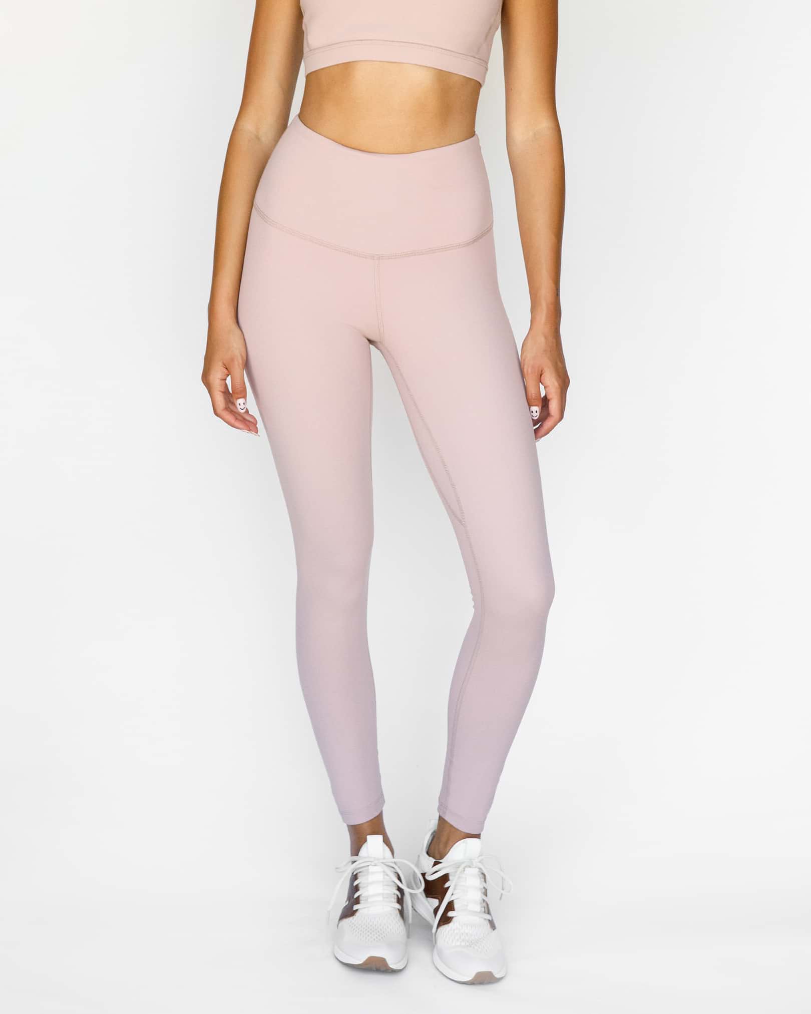 All in Motion Women's Contour Power Waist High-Waisted Shine 7/8 Leggings  25 (Light Purple, XS) at  Women's Clothing store