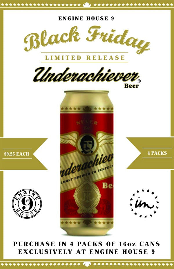 Limited Underachiever Beer Release