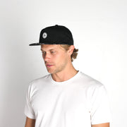 Islander Snapback Hat Black