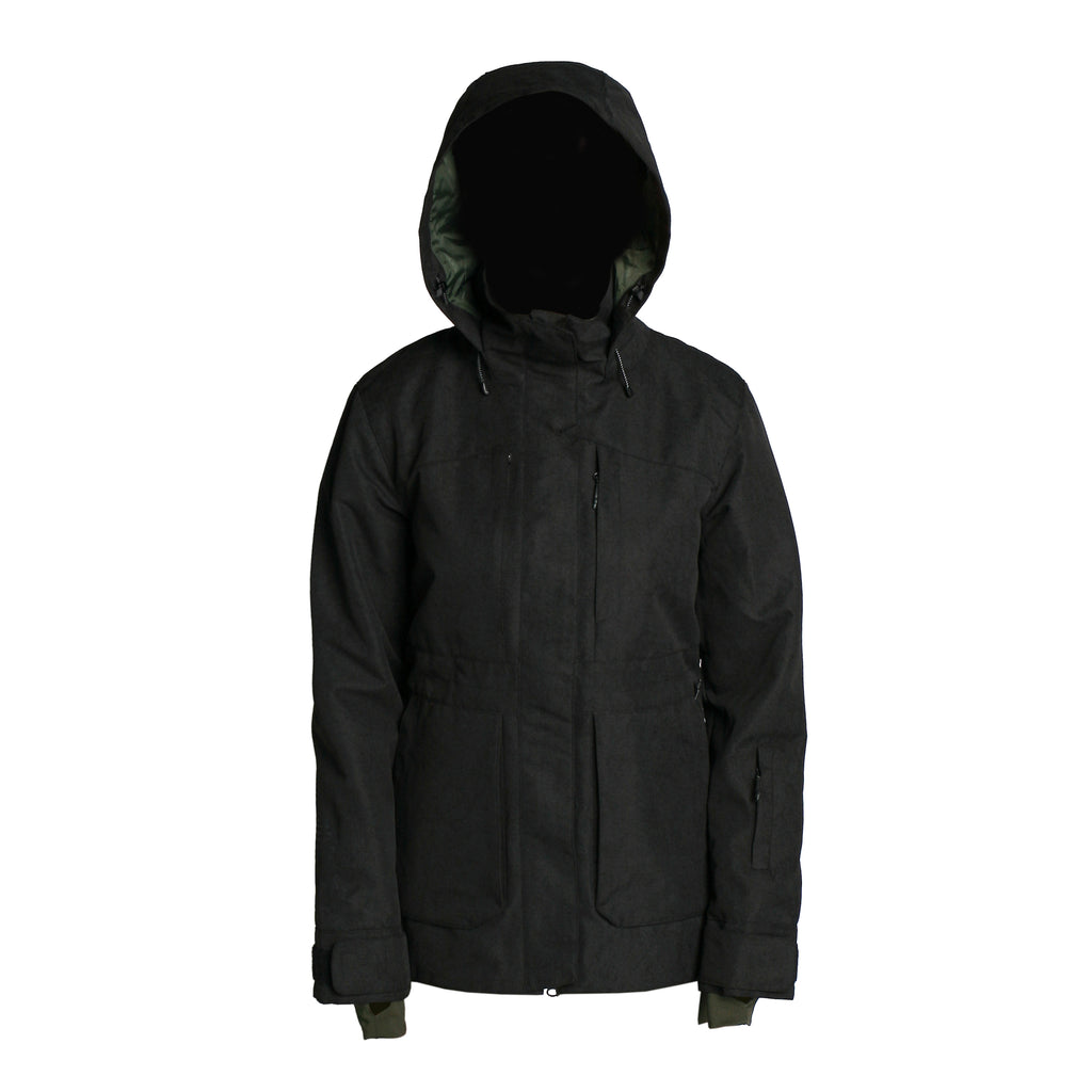 Lilian Jacket Insulated Black Washout – Imperial Motion