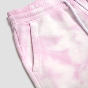 Loftloom Sweat Shorts Lilac Crystal Tie Dye
