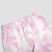 Loftloom Sweat Shorts Lilac Crystal Tie Dye