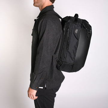 imperial motion stripe mini backpack Shuttle 40L Backpack Black – Imperial Motion