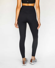 Solo 7/8 High Waisted Legging Black