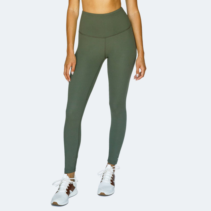 Solo 7/8 High Waisted Legging Olive