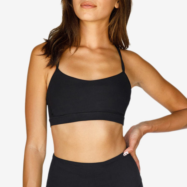 All in Motion medium support strappy sports bra  Strappy sports bras,  Sports bra, All in motion