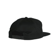 Timber Snapback Hat Black