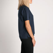 Density Women's Premium T-Shirt Navy