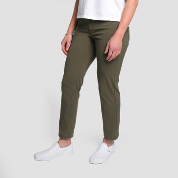 Women's Liberty 5 Pocket Pant Olive – Imperial Motion